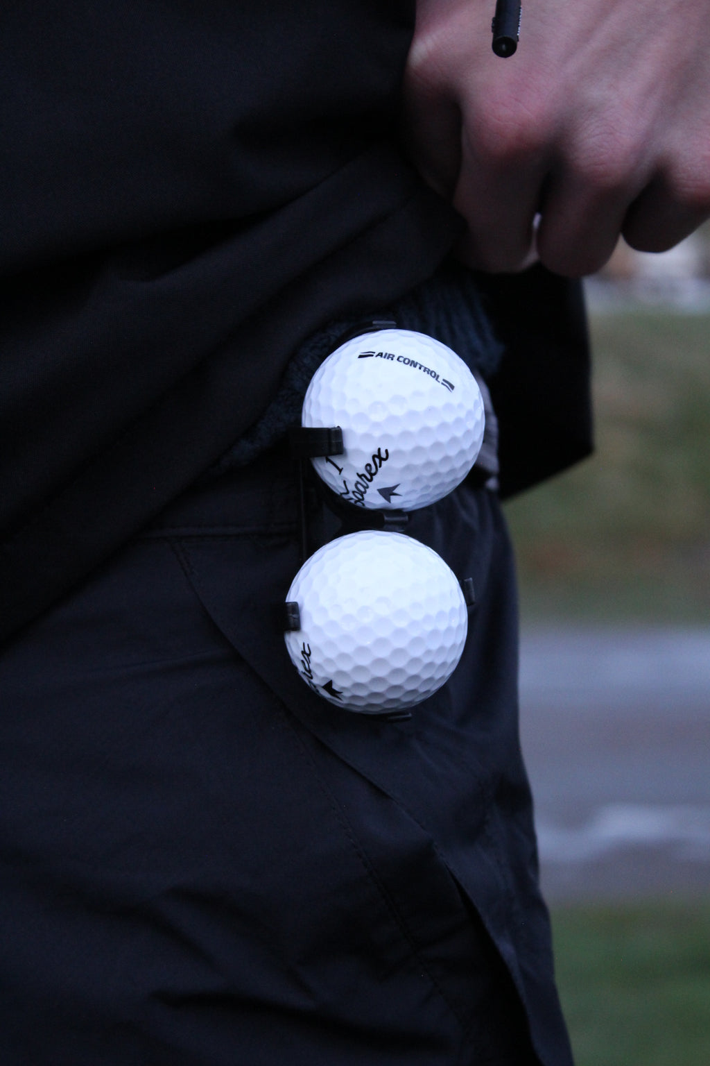 Soarex bollhållare på golfbag