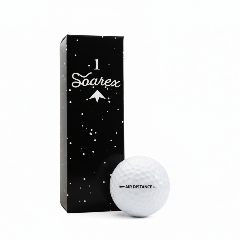 3 pack Soarex Air Distance golfbollar