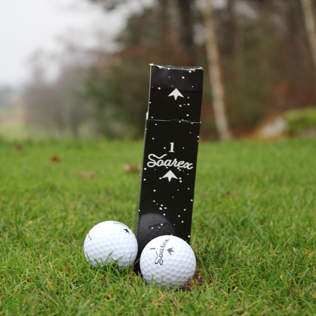 Soarex Air Distance 3 golfbollar förpackning